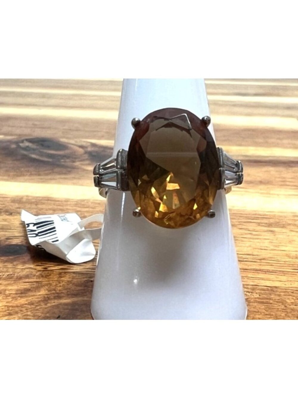 Size 9, LC Alexandrite stone on .925 sterling silver band